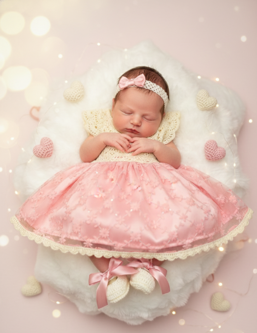 Vestido Canesu Beige rosa