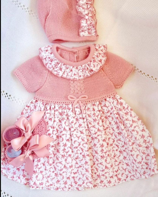 Vestido Edén Palo Rosa