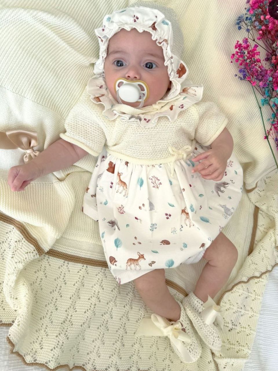 Vestido Edén Beige